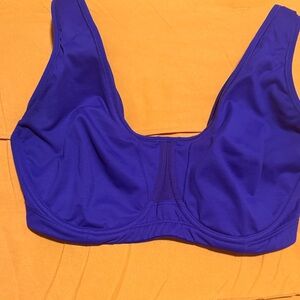 Athleta Vibrant Purple/Blue Sports Bra